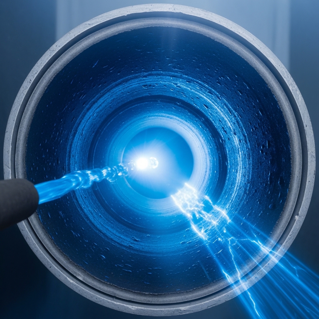 Clean Pipe After Hydro Jetting